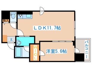 マストライフ南４条の物件間取画像